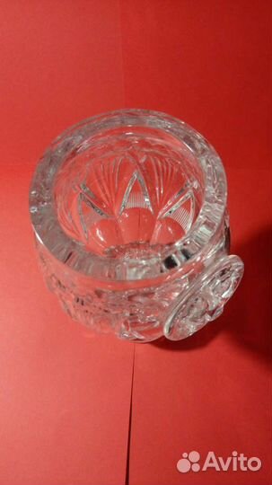 Ваза кубок бокал хрусталь Москва Олимпиада 80 СССР