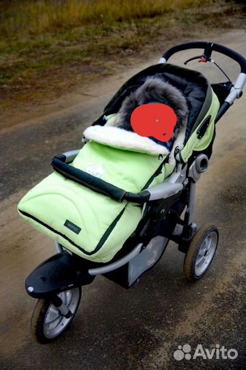 Коляска Peg perego gt3, матрас, дождевик
