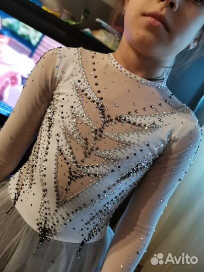 Костюм платье для фигурного катания