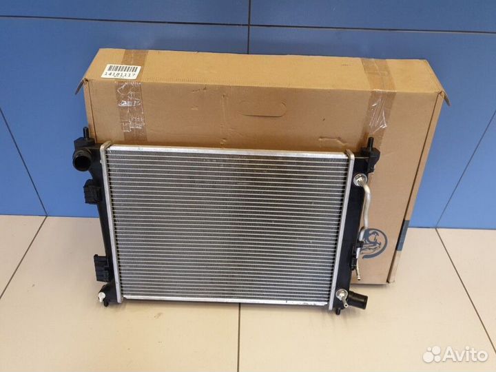 Радиатор охлаждения Solaris Kia Rio 3