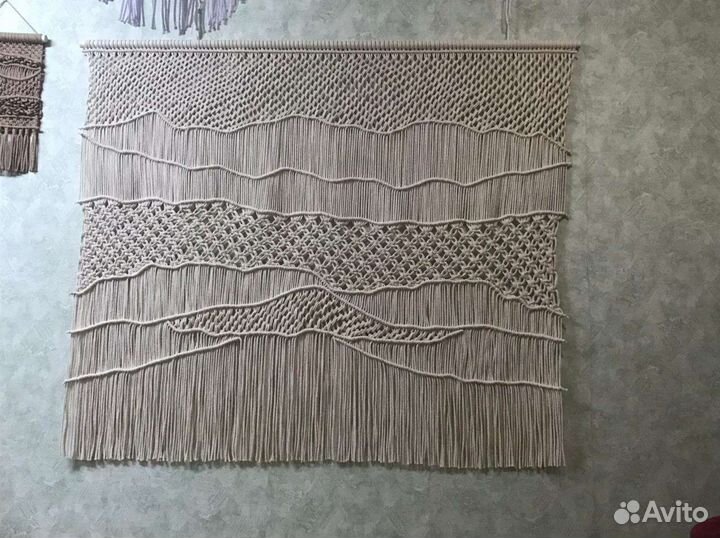 Макраме панно