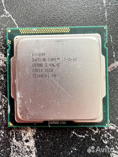Процессор i7 2600 + оперативная память 8 Гб