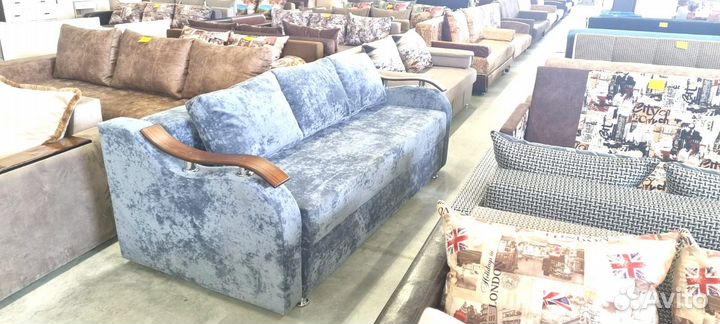 Диван прямой раскладной новый