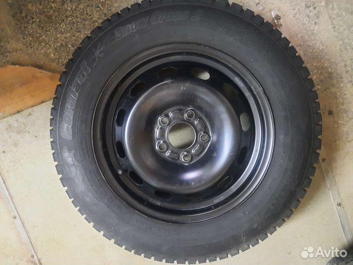 Колеса в сборе r15 зимние