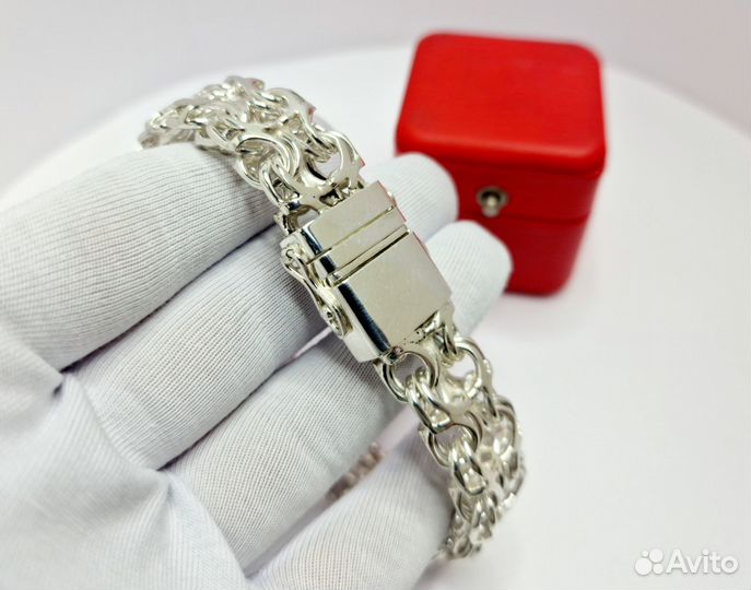 Серебряный браслет Рамзес 93гр