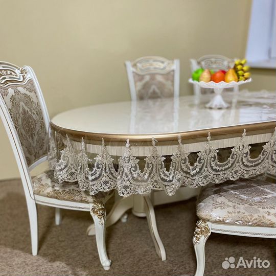 Скатерть силиконовая, прозрачная