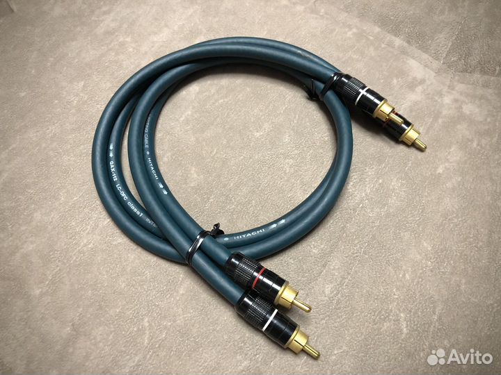 Кабель RCA hitachi QAX-112 LC-OFC class1 0.7m