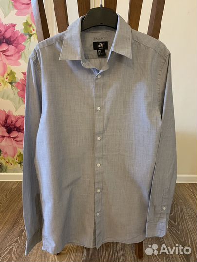 Рубашки разных цветов мужские 44-46