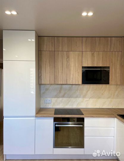 Современная кухня на заказ мдф фасады