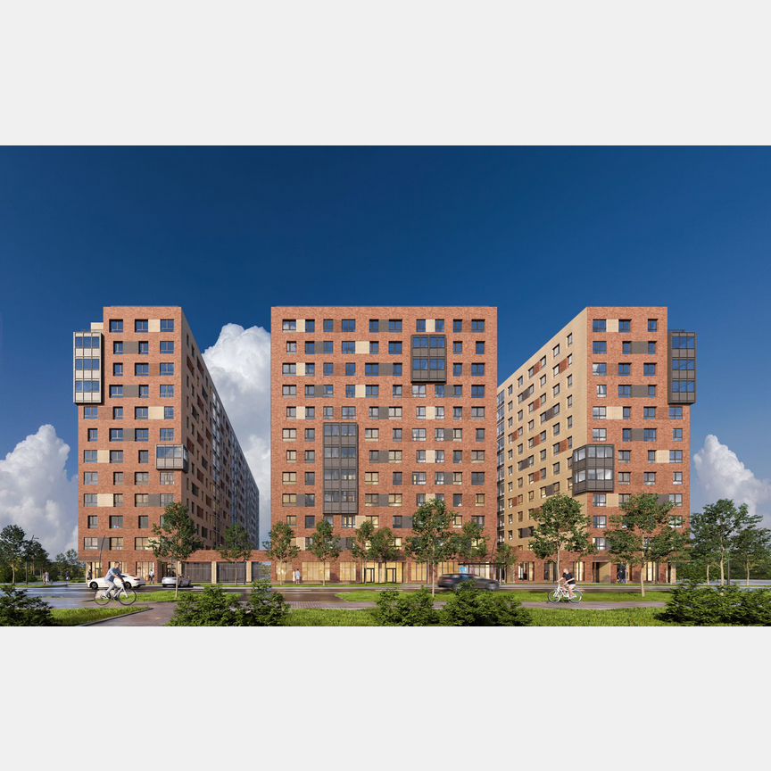 1-к. квартира, 36,6 м², 4/12 эт.