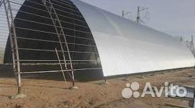 Быстровозводимые ангары в рассрочку 846 кв.м