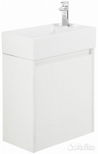 Тумба с раковиной BelBagno Kraft Mini 50R-7045-KL Bianco Opaco