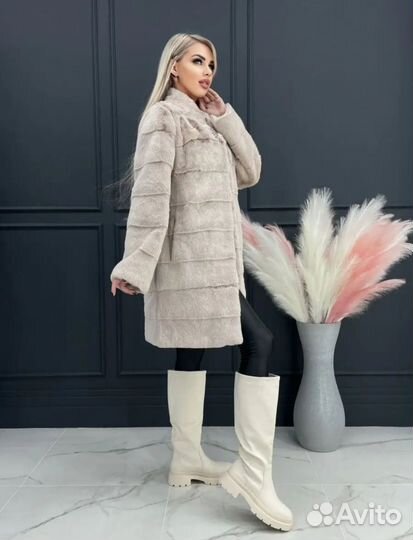 Искусственная шуба под норку 52