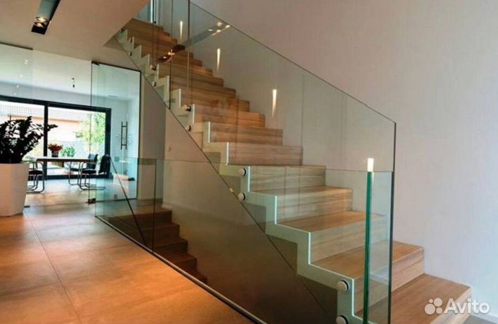 Перила из стекла