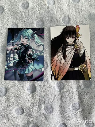 Аниме карточки