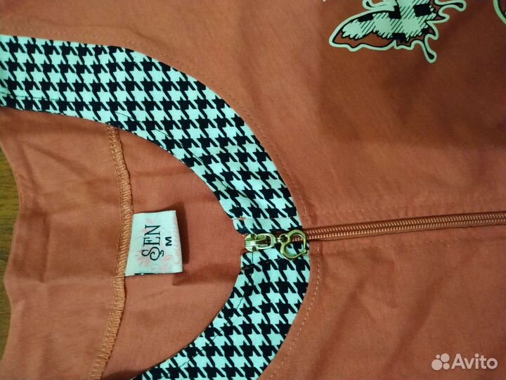 Халат женский хлопок новый