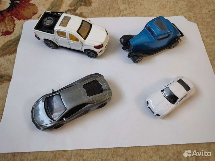 Детские машинки игрушки металлические