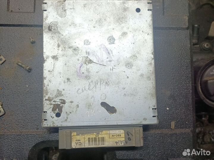 Блок управления двигателем ford sierra 2.0 ohc