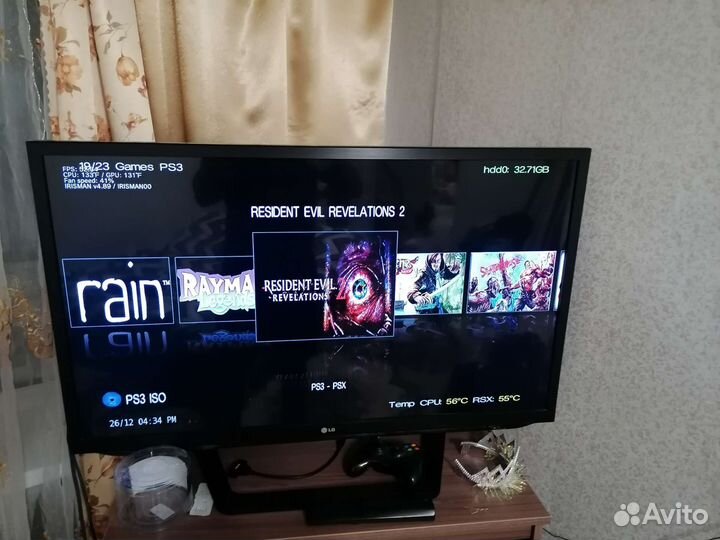 Sony PS3 прошитая 500 гб