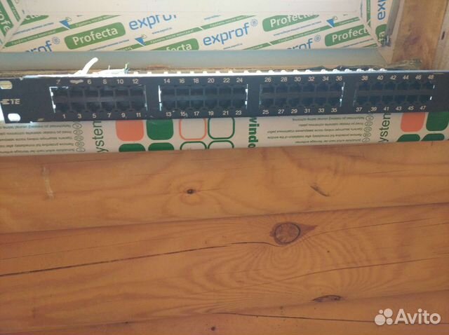 Патч-панель 48 портов Rj-45 19