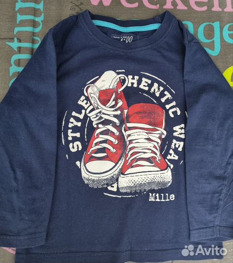 Кофта, лонгслив на мальчика, 110