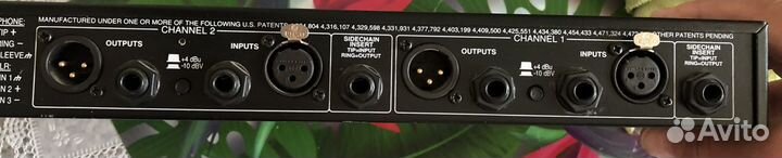 Компрессор- гейт DBX 266XL