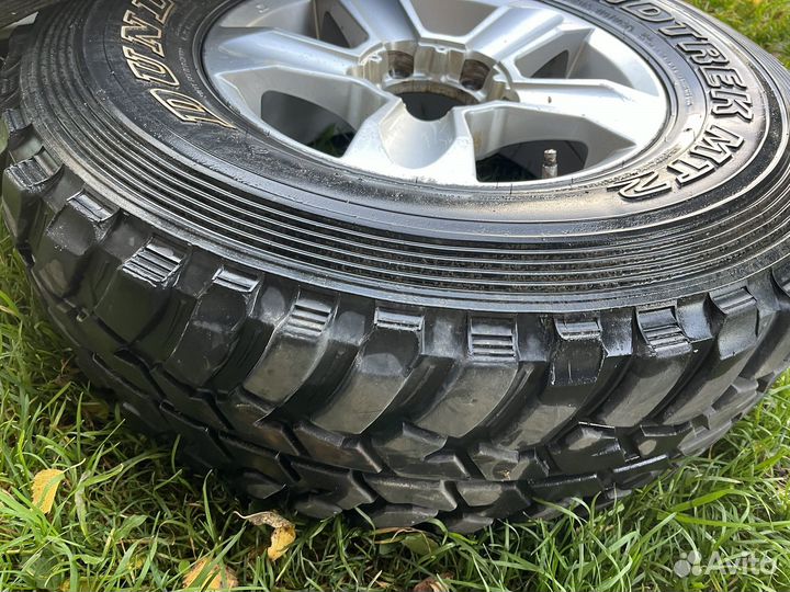 Грязевая резина с дисками на УАЗ