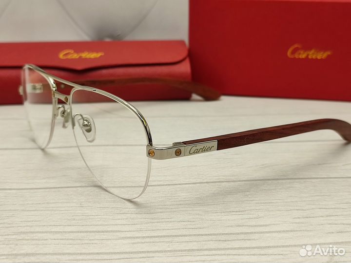 Очки оправа мужская Cartier