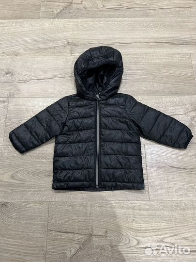 Легкая стеганая куртка на 1-1,5 года
