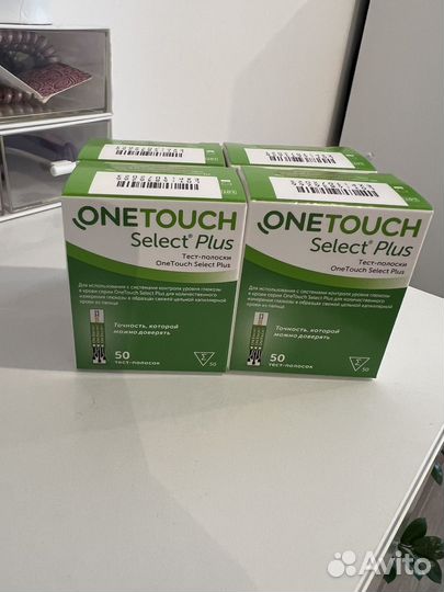 Тест полоски one touch select 50шт