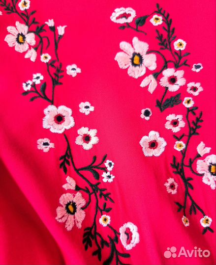 Платье H&M из вискозы р. 122-128