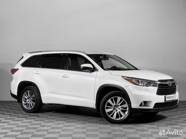 Toyota Highlander 3.5 AT, 2014, 125 000 км