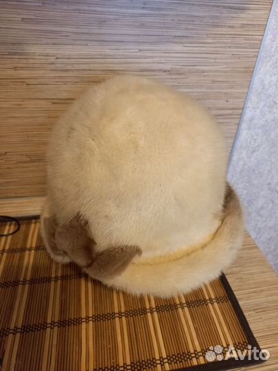 Шапка норковая женская