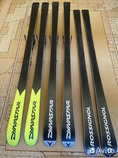 Горные лыжи Rossignol 181, Dynastar 170