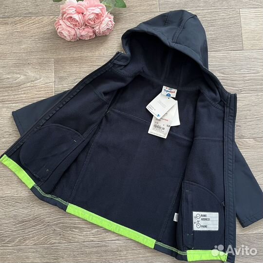 Новая куртка софтшелл Topolino, 98см