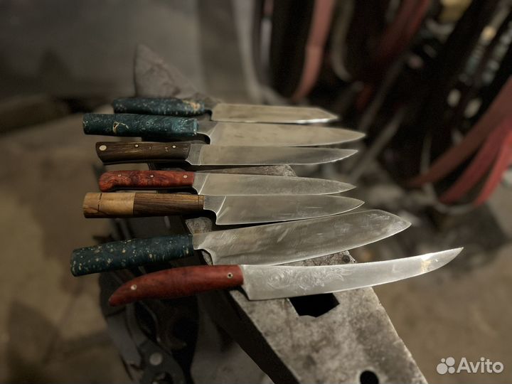 Кухонные ножи ручной работы, сталь bohler