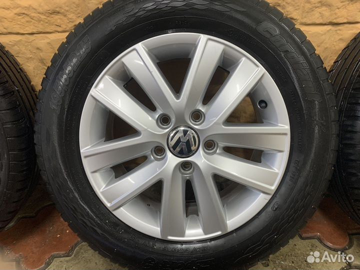 Комплект дисков с резиной volkswagen