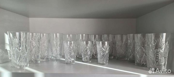 Хрустальная посуда СССР