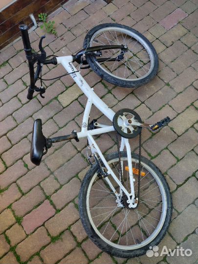 Детский велосипед b'twin 20 белый