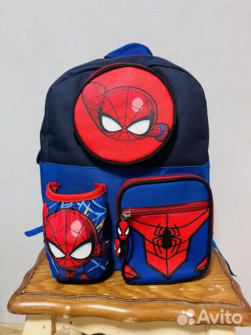 Школьный рюкзак человек паук для мальчика объявление продам