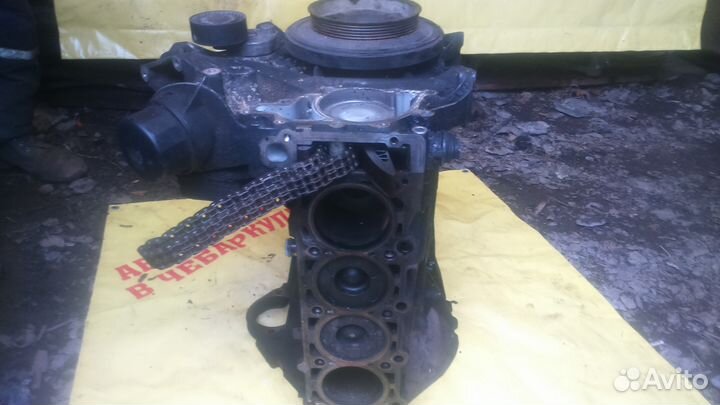 Блок двигателя 646 cdi v-2200cc Mercedes w211