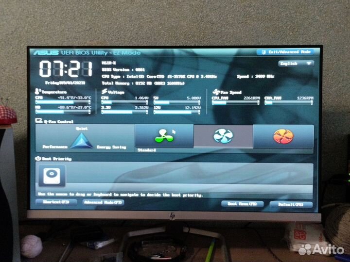 Материнская плата 1155 (H61)