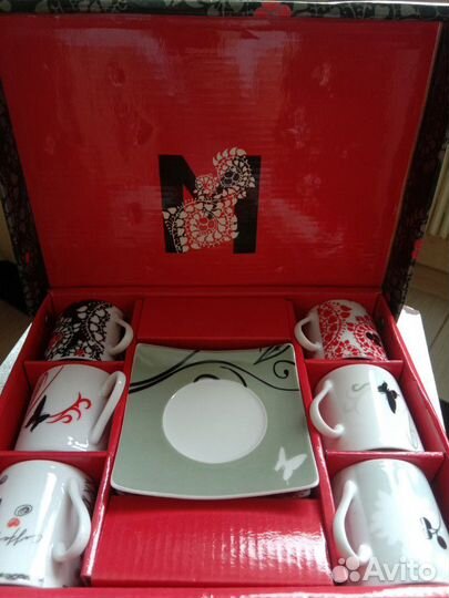 Набор кофейный на 6 персон