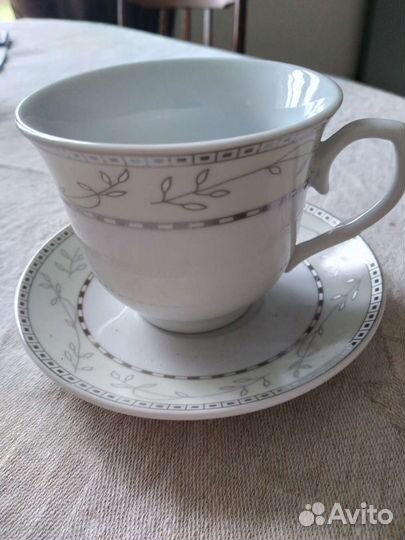 Набор чайных пар на 6 персон