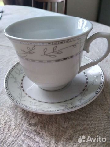 Набор чайных пар на 6 персон