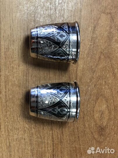 Серебряные стопки