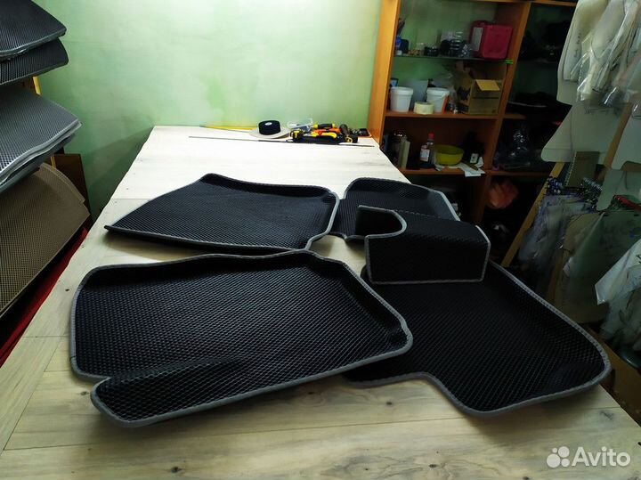 Коврики Эва с бортами с гарантией 1 год