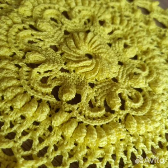 Салфетки на стол круглые