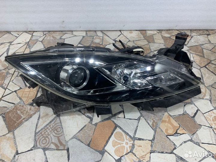 Фара галогеновая передняя правая Mazda 6 седан 2.0