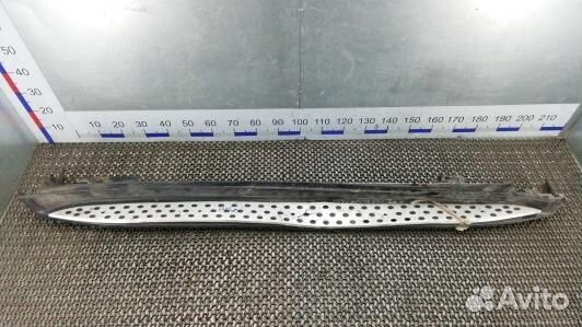 Подножка внешняя декоративная mercedes benz M-clas